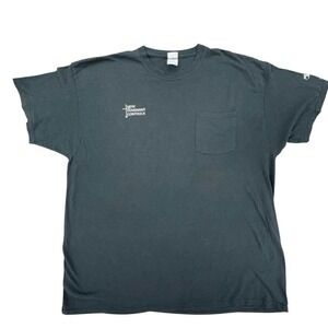 New Covenant Controls Black T-Shirt Pocket Tee 2XL Mechanic Robot‎ Arm